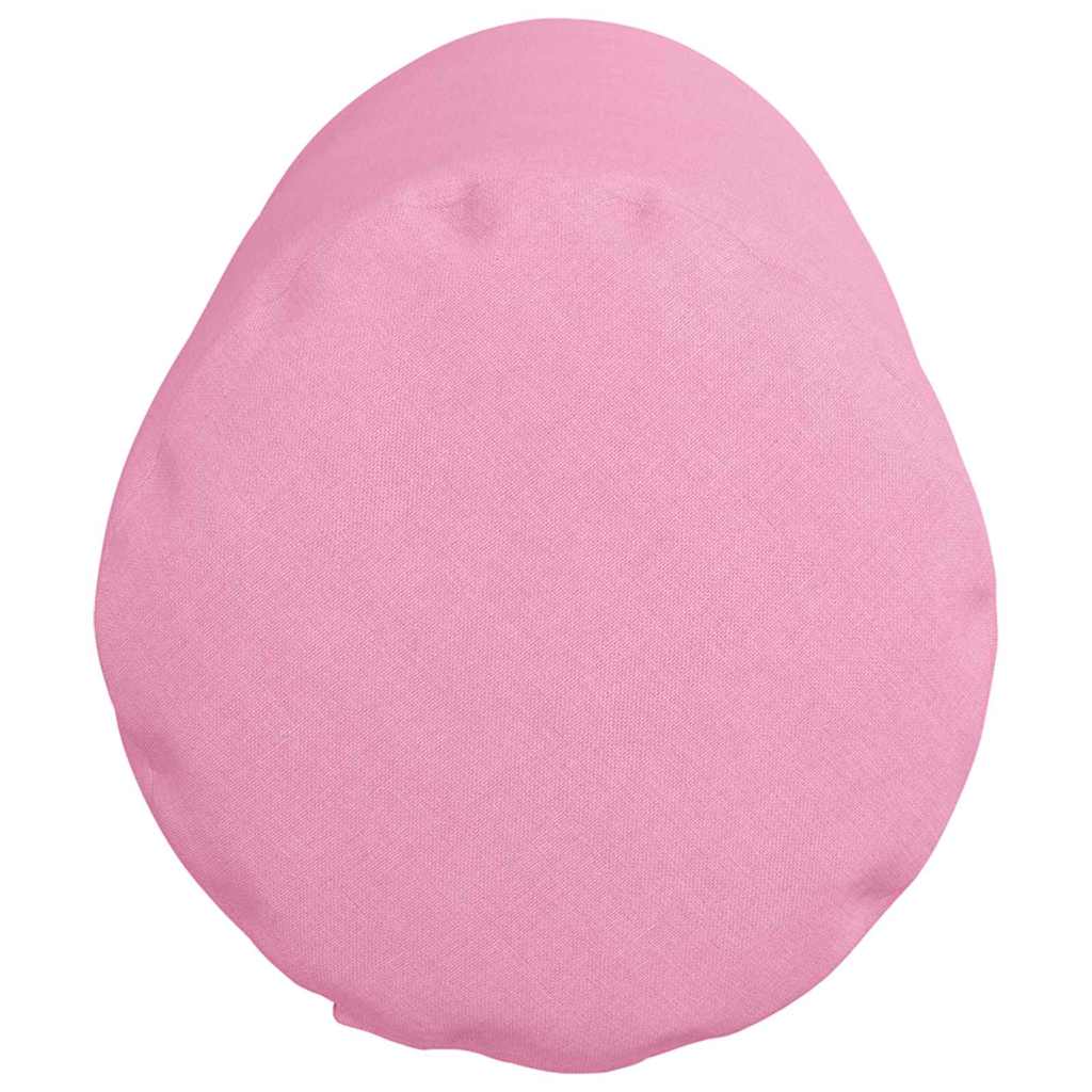 Bolster Pillows 2 pcs Pink Ø 25 x 70 cm Fabric